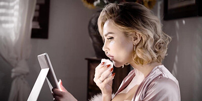 Two hot ladies received a warm load of jizz