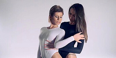 Skinny Lezzies Catchy Adult Clip