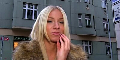 PublicAgent Kaira stunning blonde in tight jeans fucked by big cock