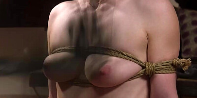First time bondage sex for hot wife from loving husband