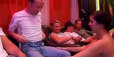 Anal Gangbang With Stunning German Slut