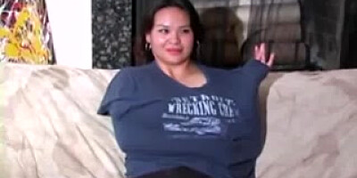 Chubby asian girl seduced
