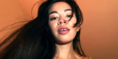 Latina husemaid goes down on a boss to suck his hard cock