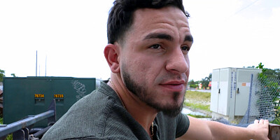 Doggy style fucking by the van for short teen Holly Hendrix