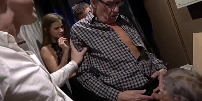 Mature charmers get fucked in the swinger club