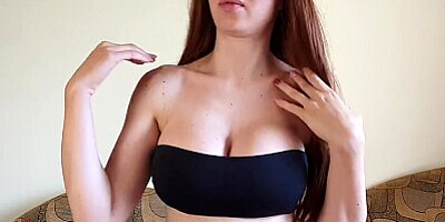 My GIGANTIC Boobs Recieve FAST TITFUCK Before Beach