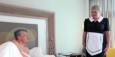 Candy Cummings is teased and fingered by Marc Kaye