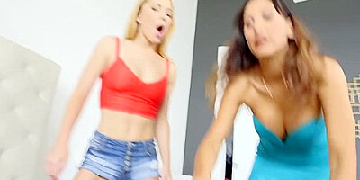 Lezley Zen, Bruce Venture And Raylin Ann In And Hot Threesome Sex