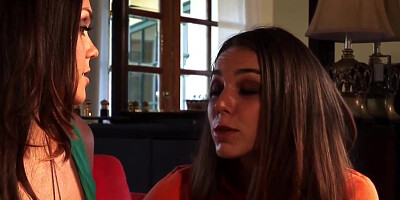 Alison and Tiffany are intensively making enjoy while alone at home and in a ultra-kinky mood