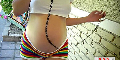 Pregnant Sub Fisted In Oiled Slit Till Man Milk In M