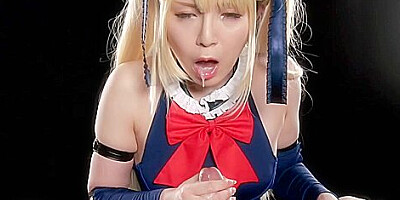 Blondie Mary Strokes With Man Milk