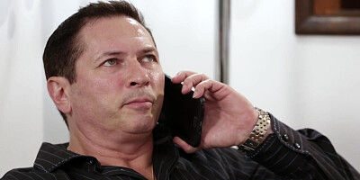 Maya Bijou sucks daddy's cock and gets pleasantly fucked in bed