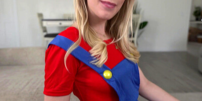 Mario bros parody with teen stepsister