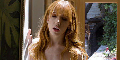Redhead teen caught lesbians in action