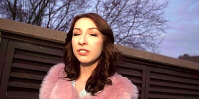 Public Agent Chanel Kiss sucker is taken from behind after giving a worldclass blowjob