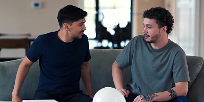 Dude, your stepmom is wearing no panties