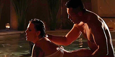 Fucked In The Pool By Her Boyfriends Big Dick - Simony Diamond