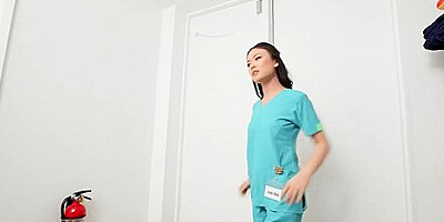 Shameless Nurse Goes Black Crazy Xxx With Lulu Chu And Mazee The Goat
