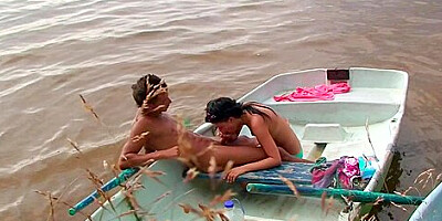 Agnes &amp,amp, Bella Margo &amp,amp, Eniko &amp,amp, Julia Taylor in group of sexy college students 18+ shagging in nature