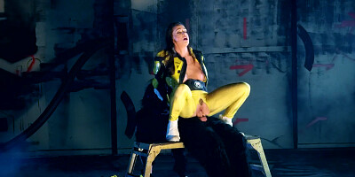 Cosplay fuck for luscious hot MILF Abigail Mac