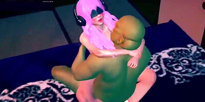 Mischievous monsters are smashing a promiscuous animation honey and making her bellow during highly heavy ejaculations