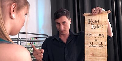 BUMSBUERO - Blonde Secretary Sophie Logan Is After Her Boss' Big Dick - LETSDOEIT