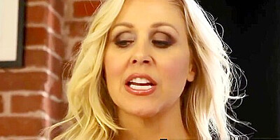 Mega Milf Julia Ann Finds Out Boy Toy Wearing Her Panties!