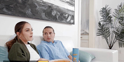 BRAZZERS - Sofi Ryan Gives Jay A Handjob While His Gf Is Distracted Then Move In The Kitchen For A Nice Fuck