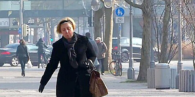 candid high heels nylon pantyhose mature womans