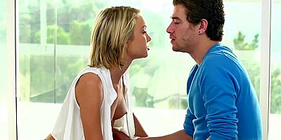 Gorgeous Dakota Skye fucks her man romantically