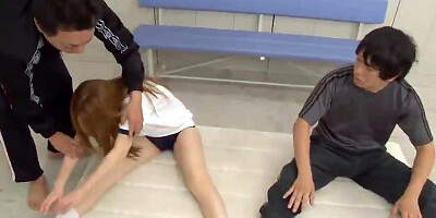 Asian sweetie Sakamoto Hikari has nasty group sex with lots of sloppy oral action