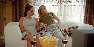 Two amazing girls having some fun