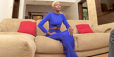 Shy African Wannabe Model Tricked Into Fucking At This Fake Casting