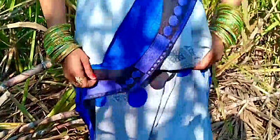 Indian village bhabhi romping outdoor