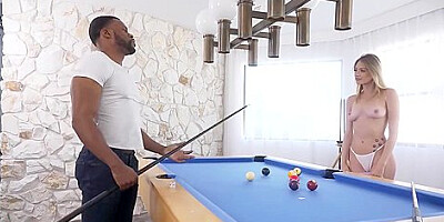 Multiple Pool Table Creampies With Huge Black Dick With Kyler Quinn