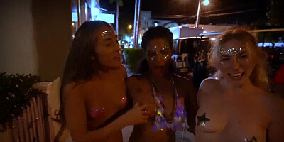 All Out Wild Fucking Fantasy Fest with BFFs