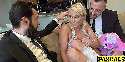 Brit Milf Gagged And Anally Destroyed With London River And Pascal White