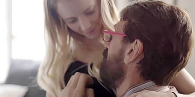 Sinful Pleases Her Stepdad By Fucking Him Hard With Riley Star