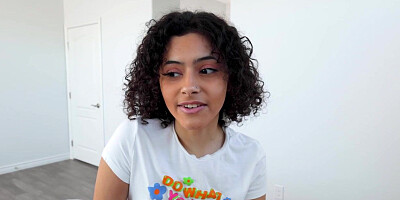 Dani Diaz eagerly sucked and rode Rion King’s cock