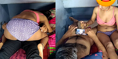 Indian boy found his maid Monika',s ass cleavage naked that made him crazy she Blowing him and jumping on his dick
