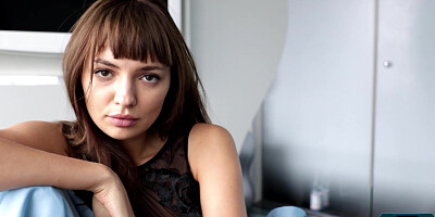 Amazing teen model from Romania solo