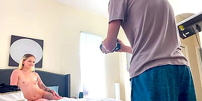 Blonde Eager To Fuck At Casting With Joey White