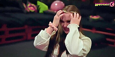 At Warehouse-x With From Germany With Marina Gold, Lesbian Orgy And Anja Amelia