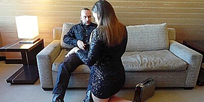 Creampie From A French Tourist - He Cums Inside Her Tight Milf Latina Pussy