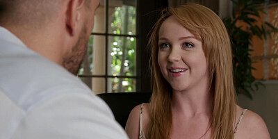 Nikole Nash sucks massive cock with passion and lust