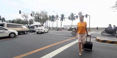 Fucking a Filipina Flight Attendant