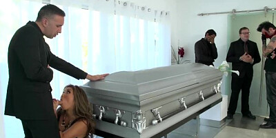 Brazzers - Why grieve when you can suck cock