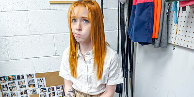 Innocent-looking teen Madi Collins gets punished for stealing