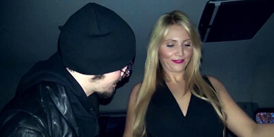 Doggy style in the van performed by german sluty ass of Tatjana Young and handsome Conny Dachs
