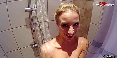 MyDirtyHobby - Blonde gets fucked in the bathroom